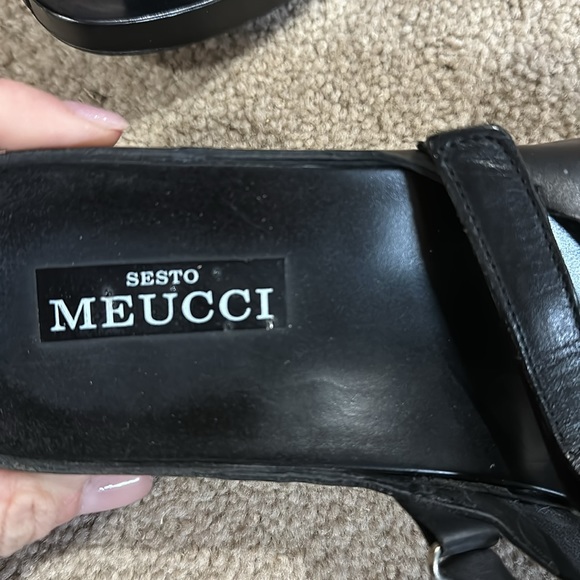 SESTO MEUCCI Black Sandals 7 - Picture 2 of 5